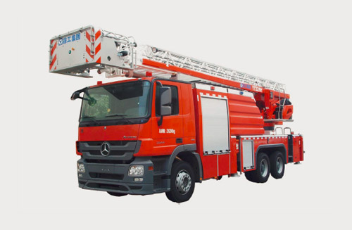 Camin de Bomberos con Escalera Area